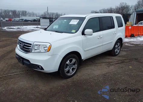 2013 Honda Pilot Ex-L from USA, damaged, VIN 5FNYF4H54DB074019